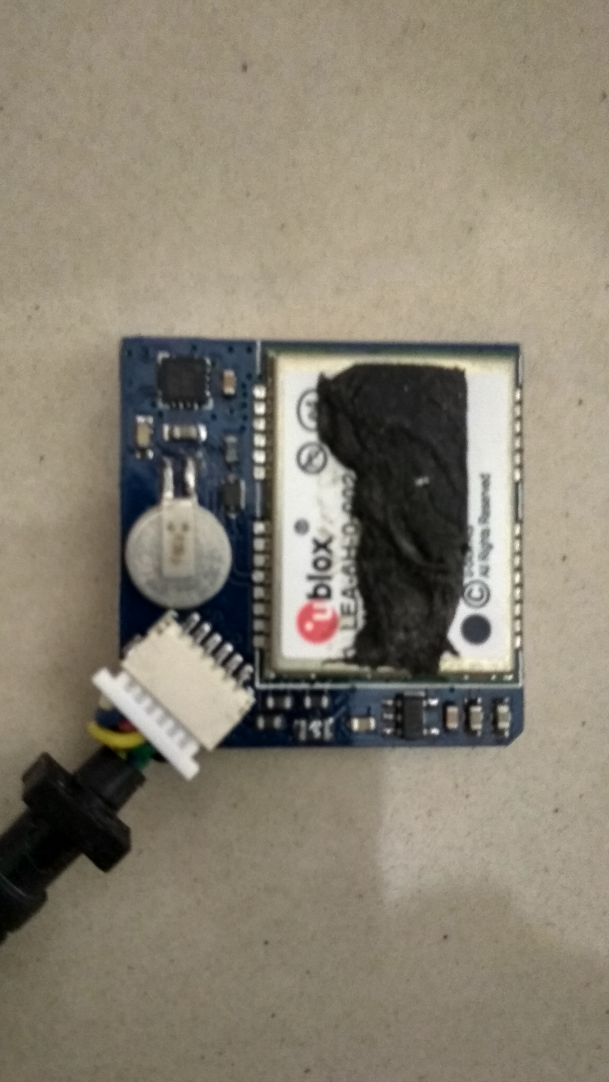 u-blox LEA-6H 02 GPS Module with Arduino and Python