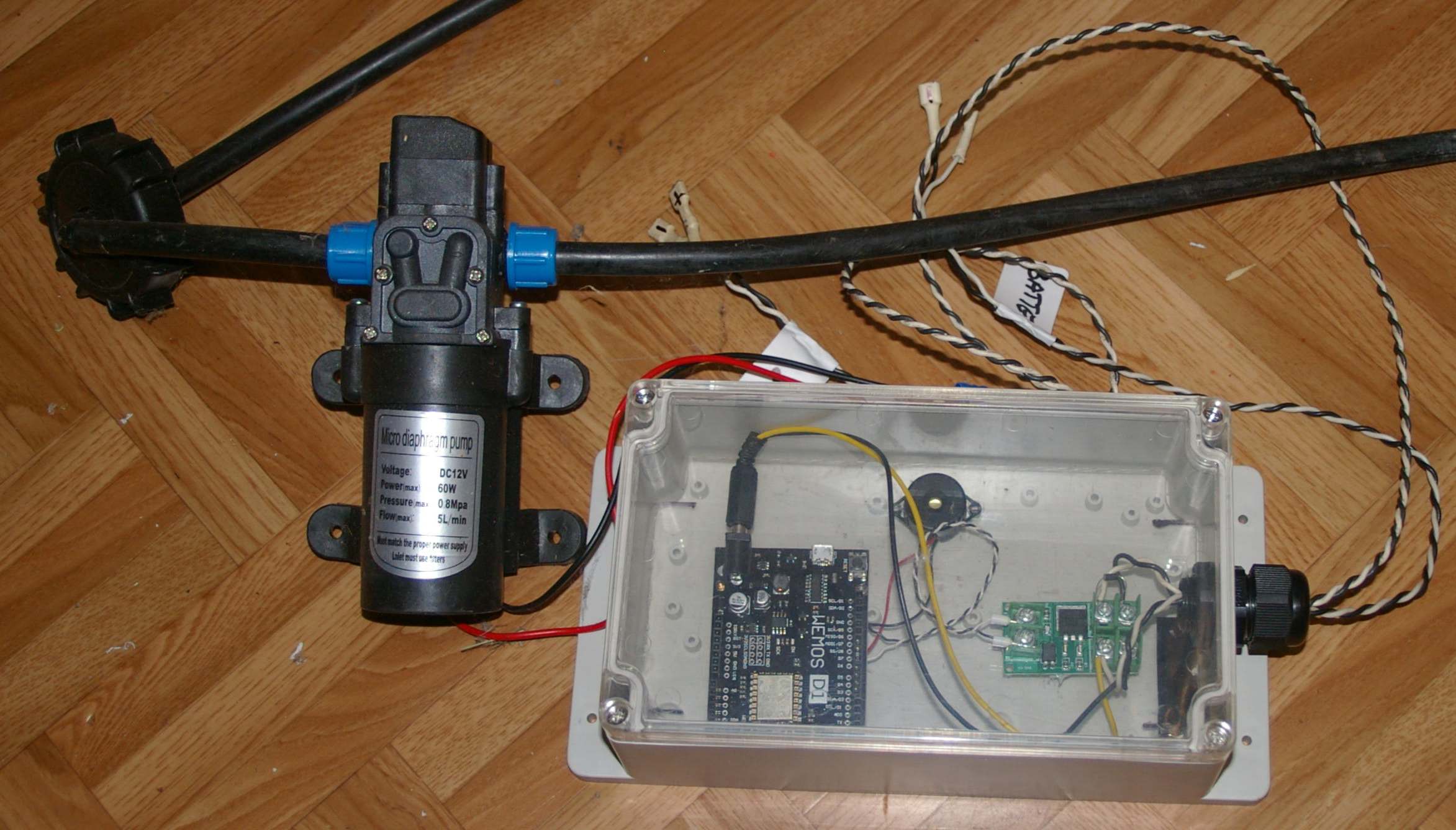 Controller for Chemical Dosing Pump | Arduino Project Hub