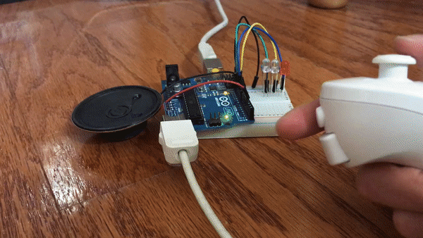 WiiChuck Controlling | Arduino Project Hub