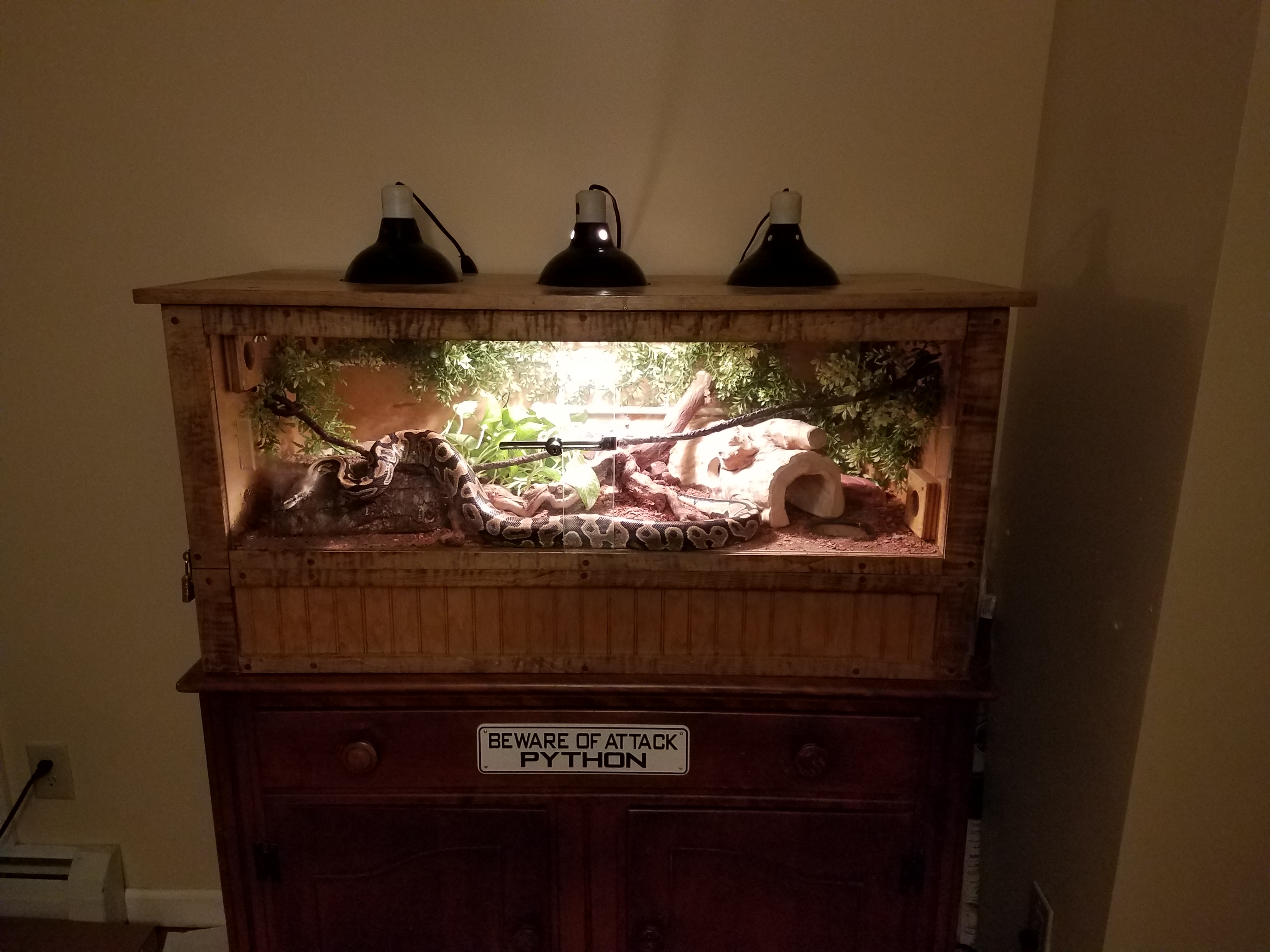 Automated Snake Enclosure with Camera | Arduino Project Hub